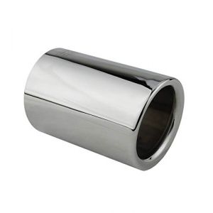 L&P A302 1 Embout d'&eacute;chappement inox en acier inoxydable poli chrome embout d'&eacute;chappement 70 mm pour OEM 18307610636 18307610635 18307610634 18307610633 18307610632 pour tuyau d'&eacute;chappement 60 mm (Inter-Sale24de, neuf)