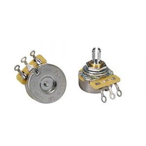 Potentiomètre CTS 500K Audio Volume Ton Linéaire Court Split Shaft Pour Guitare Électrique Basse Fender CTS500-B62 (Zoundhouse Dresden, neuf)