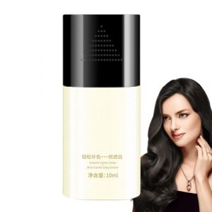 Brosse de couverture de cheveux gris de la teinture de cheveux | Racines de coloration temporaire et barbe | Applicateur imperm&eacute;able de 10 ml, professionnel de l'homme pour hommes (jingcangche, neuf)