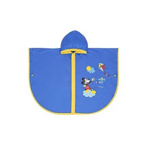 Ellepi Poncho de Pluie Imperm&eacute;able avec Capuche Minnie Topolino pour Enfant Fille Gar&ccedil;on Imperm&eacute;able Anni Poncho Anti-Pluie Cape pour Enfants Veste Bimbo Kway Cadeau Anniversaire V&ecirc;tement, Mickey, 3-4 (Bo.MA., neuf)