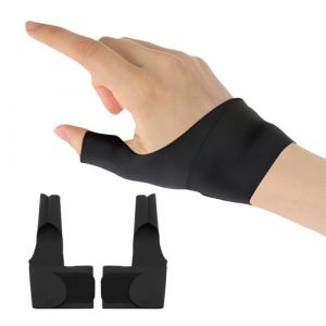 2 Pièces Attelle Poignet,Attelle Pouce Poignet Gauche Droit Orthèse Pouce Souple Tendinite Gants de Soutien du Pouce élastique Support Poignet Compression Arthritique Gant Compression Pouce Arthrose (HengShuiXiangShengShangMaoYouXianGongSi, neuf)