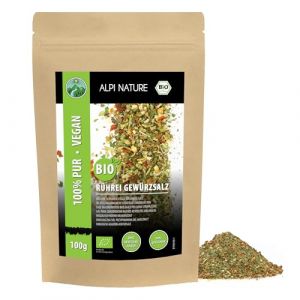 Assaisonnement BIO pour Œufs Brouillés 100g par Alpi Nature, Sel d'Assaisonnement pour Œufs et Omelettes (Alpi-Trade, neuf)