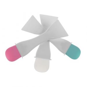 FRCOLOR 3ensembles Pinceaux Silicone Pour Masque Visage Exfoliants Et Applicateurs De Boue Outils De Beaut&eacute; Couleurs Assorties (White Beach, neuf)