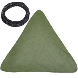 GORGECRAFT 2pcs Mini Tabouret Pliable de Camping,Tabouret trépied d'extérieur Portable Pliable à 3 Pieds en Toile,Siège Camping Plein Air DIY pour Randonnée siège de Jardin Barbecue pêche, Vert Olive (GORGECRAFT FR, neuf)