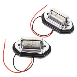 Toddmomy 2 Pièces Feux Arrières Yacht Feux De Poupe Pour Bateaux Feu De Navigation Feu Arrière Bateau Lumière Lampe De Navigation Lumière De Bateau Led Universelle Marin Phares Abc (Lambertlake, neuf)