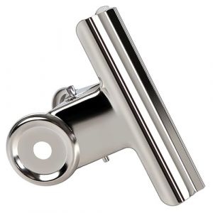 GUOKOFF 90mm Pince Bulldog, 10 Pi&egrave;ces Bulldog Clips M&eacute;tal, Argent Bulldog Binder Clips, Pinces &agrave; Charni&egrave;re en M&eacute;tal, Pinces Papier pour Photo, Bureau, l'&eacute;cole (hong jiu jiu mao yi, neuf)