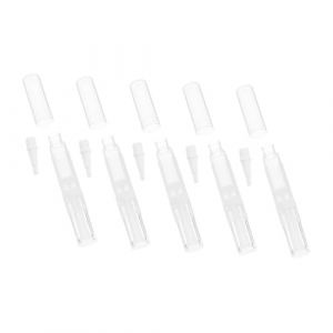 LRXIYODE 5 pi&egrave;ces Stylo Applicateur Huile Essentielle Rechargeable Stylo Vide pour Ongles et Cuticules Pinceau Fin Portable pour Manucure Distributeur Pr&eacute;cis pour Huile et S&eacute;rum Tube (XPWU, neuf)
