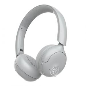 JLab Go Lux ANC - Casque Audio Bluetooth sans Fil à Réduction de Bruit Active, +70 h d'autonomie, Multipoint, Micro Intégré, Son Personnalisable et Mode Aware pour Rester Connecté, Nuage Blanc (Jlab Audio, neuf)