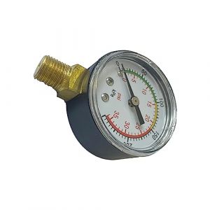 F Fityle Manom&egrave;tre &agrave; double &eacute;chelle, manom&egrave;tre de filtre &agrave; sable de piscine (Homegarden FR, neuf)