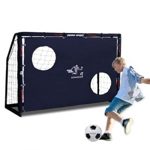 ZERRO Cage de Football avec Mur de But But de Foot de Jardin pour Adultes et Enfants But de Foot Enfant Exterieur pour la Récréation et l'entraînement 180x60x120cm (CCLIFE Technic GmbH, neuf)