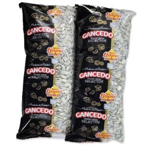 2 kg. Pipas - Graines de Tournesol Géantes Grillées et Salées, une collation très espagnole - Pipas Tostadas y Saladas (2x1Kg.) (The Black Hoof, neuf)