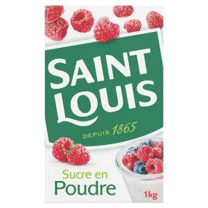 SAINT LOUIS - étui bec verseur sucre en poudre 1kg - Trois Articles (culture et vous95, neuf)