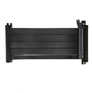 ASHATA C&acirc;ble Riser PCIe 4.0 X16, Montage Vertical Haute Vitesse blind&eacute; Gaming PCI Express Gen4, C&acirc;ble D'extension de Carte Graphique Double C&acirc;ble Ultra Riser invers&eacute; pour Les Jeux (Leerma, neuf)