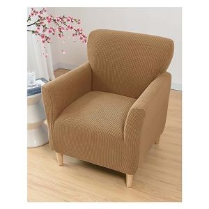 Housse de Fauteuil Cabriolet 1 Place Housse de Fauteuil Extensible Club Universel Amovible Lavable Couverture de Fauteuil Chesterfield Protecteur de Fauteuil pour Salon Tub Chair ( Color : #14 , Size (MIUGOODEL, neuf)