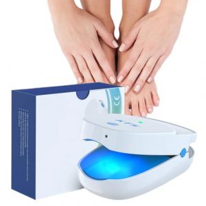 KTS Appareil de traitement rechargeable pour l'onychomycose, luminothérapie très efficace pour le nettoyage des ongles Blanc (Zemunwa, neuf)