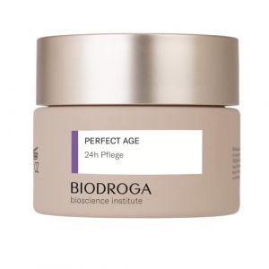 Biodroga Soin raffermissant anti-âge 24 h 50 ml – Crème hydratante anti-rides Skincare Vegan Perfect Age Bioscience Institut (Celeste-online, neuf)