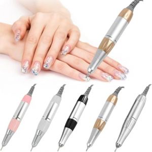 Poignée de Fraise à Ongles: Fraise à Ongles professionnelle - Machine Electrique pour le Gel Acrylique et le Polissage - Gel Acrylique et Polissage pour Ongles (Gold) (MoKeTing, neuf)