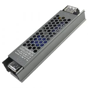 NUOVA GERMANY Alimentation Professionnelle 1.8A DC24V LED Bande Transformateur Ampère Stabilisé AC220V Super silencieux Fanless (24V, 80W) (NUOVA GERMANY Europe, neuf)