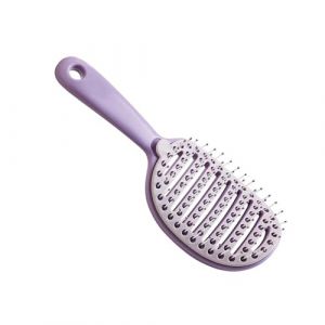 Peigne de coiffeur confortable Pâte de massage du cuir chevelu Fonction trush Peigne à cheveux à la mode pour l'usage en salon (Fahou, neuf)