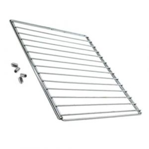 SOS Accessoire Grille chromée L >> 350X470 mm extensible 350X750 mm avec vis encastrée et clé de montage pour Four, cuisinière WY159 (SOS-Accessoire, neuf)