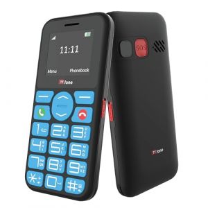 TTfone TT190 T&eacute;l&eacute;phone Portable d'urgence d&eacute;verrouill&eacute; pour Senior &agrave; Gros Boutons - T&eacute;l&eacute;phone Simple Le Moins Cher (TT fone, neuf)