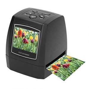 Scanner de Diapositives de Film Numérique, Convertisseur de Film, Visionneuse D'images Numériques, pour Film 35 Mm/1,37 Pouces, Photos Noir et Blanc, Diapositive, Scanner (Richer-R123, neuf)
