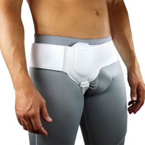 CJQRL Ceinture Pour Hernie Inguinale, Ceinture Physiomat, Ceinture Hernie Inguinale Homme, Pour Hernie Ombilicale, hommes et femmes, supportant la douleur de l'aine, ajustable(Blanc) (Rfervgauk, neuf)