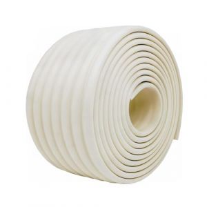 200 cm x 8 cm extra large bande de protection en mousse auto-adhésive anti-collision pour bébé, pare-chocs d'angle imperméable, protection d'angle de meubles pour table/chaise/lit (blanc) (Dalu Ltd, neuf)