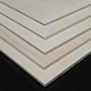 AtHaus Contreplaqué 4mm | Panneaux multiplis | Feuilles de bois | Panneaux en bois | Contreplaqué bouleau | Découpes au choix: 30x30 cm (AtHaus, neuf)