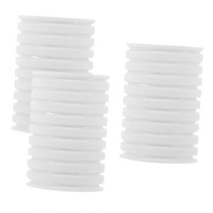 VALICLUD 3 Bo&icirc;tes bandes de cils autocollantes &oelig;il fouetter ascenseur faux cils bandes de cils pour extensions de cils bandes de cils sur les cils colle de r&eacute;sine blanche (SHUI LIAO, neuf)