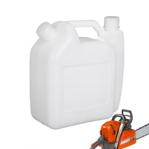 Lot de 2 bouteilles de mélange de carburants, bouteille de mélange d'huile portable, pour tronçonneuse, débroussailleuse, débroussailleuse, débroussailleuse, mélange 25:1/50:1 (jianamr, neuf)