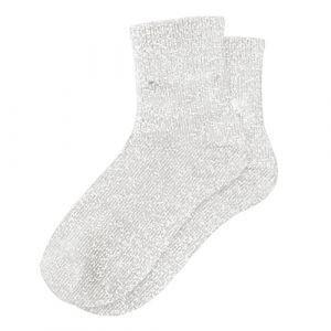 G&eacute;n&eacute;rique Lot Chaussettes Paillettes Femme 1 paire / 4 paires Chaussettes A Paillettes 36-42 Unisexe Chaussette Brillante Multicolore Cadeau Femme Fantaisie (01-White, One Size) (guangzhouzhirongmaoyiyouxiangongsi, neuf)