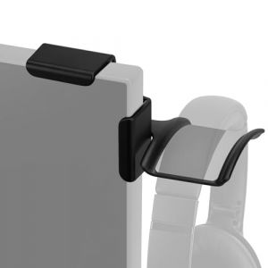 GEEKRIA Support de casque &agrave; clipser pour moniteur, support d'&eacute;cran pour casque de jeu, compatible avec les casques Sennheiser, Bose, Beats, Razer, HyperX, Sony (noir) (GeekriaDirectEU, neuf)