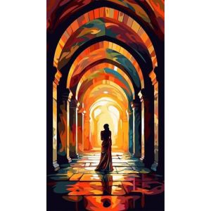 ARTGOTO Peinture par Numero Adulte Grand Format,40x70cm Peinture par Numéro Adulte Horreur B,Paint by Numbers for Adults pour Décoration Murale(Sans Cadre) (ZHUMUTO/ARTGOTO Direct, neuf)