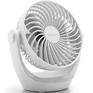 OCOOPA ventilateur de bureau USB, ventilateur silencieux portable, mini ventilateur puissant, 3 Vitesse petit ventilateur table pour La Chambre, bureau, domair,cuisine(Rotation 360°,Alimenté par USB) (Street Cat(UK), neuf)