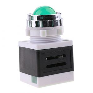 Gazechimp T&eacute;moin Lampe Ampoule LED Voyant de Signalisation &Eacute;clairage Indicateur Tableau de Bord 220V - Vert (LOVIVER FR, neuf)