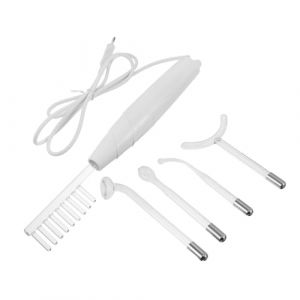 Beavorty Instrument De Beaut&eacute; D'&eacute;lectroth&eacute;rapie Dispositif De Baguette Pour La Peau Du Visage Machine &agrave; Baguette Cutan&eacute;e &agrave; Haute Fr&eacute;quence Stimulateur Du Cuir Chevelu White (T Innovation&middot;HX, neuf)