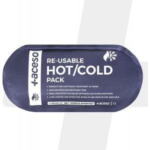 ACESO Poche de Froid/Chaud R&eacute;utilisable [Pack de 1/30] | Th&eacute;rapie Sportive par Froid/Chaleur avec Manchon Souple | Soulagement des Douleurs et R&eacute;cup&eacute;ration (Pack de 1) (Net World France, neuf)