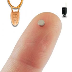 PingaOculto Oreillette Espion Bluetooth Ecouteur Mini Invisible pour Examen Nano Cach&eacute; Telephone Microphone - Casque sans Fil Discrete Ecoute &agrave; Distance (Oreillette Espion Nano V4 + Vip Pro UltraMini) (PingaOculto, neuf)