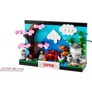 LEGO 40713 Creator Postkarte Motiv Japan (Taurekan, neuf)