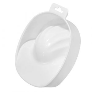 Ipetboom Bol De Trempage Blanc Pour Soins Des Ongles Format Rectangulaire Bac De Nail Art Plastique Monocouche Usage Professionnel Manucure Et &Eacute;limination Faux Ongles (hikarish, neuf)