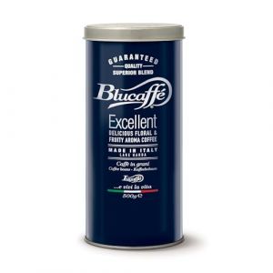 Lucaffé - boîte à café grain Blucaffè, 500 Gr | grain de café pour expresso machine a cafe grain | Torréfaction moyenne | Goût fruité et fleuri, crémeux | Arôme intense et persistant (Lucaffé, neuf)