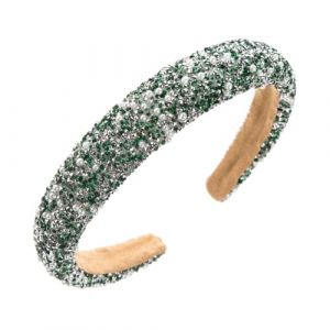 Bandeau Tête de Mort Large Tête de Mort avec Strass Brillants Perles Artificielles pour Mariage Cérémonie et Usage quotidien (XTYaa, neuf)