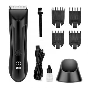 Thomyle Tondeuse Intime – Tondeuse Intime Homme 3-en-1 Étanche IPX7, Rasoir Corps, Aisselles & Pubis | Lames Inusables, Rechargeable LED | Précision & Confort pour un Rasage Doux et Sans Irritat (Deedlite, neuf)
