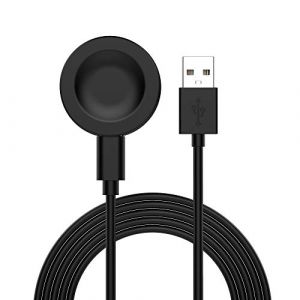 NovemFoal C&acirc;bles de recharge Compatibles avec le Chargeur Huawei Watch Fit 4/4 Pro, C&acirc;ble D'alimentation USB de 100 cm, C&acirc;ble de Recharge de Remplacement, Chargeurs, Station D'accueil (Noir) (Jiujunshiye, neuf)