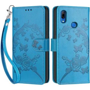 Coque pour Honor 9X / 9X Pro, Coque Huawei P Smart Z, Etui Protection Housse Premium Cuir de Portefeuille en Cuir Fermeture Magn&eacute;tique Flip Case pour Huawei Y9 Prime 2019 Coque (Bleu) (DIKAS, neuf)