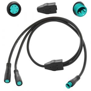 Rallonge de répartiteur en y 1t2 avec connecteur julet de Type 5 Broches pour câble de Phare de vélo dans Le kit de Conversion e - Bike (5 Broches, 7 Pouces de Long) (maxshally, neuf)