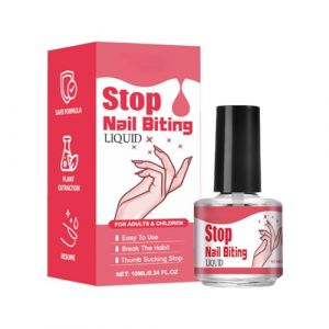 Vernis Amer pour Enfant et Adulte | 15ml Vernis &agrave; Ongles Transparent | Vernis Anti Ronge Ongle - Soins pour les Ongles Rong&eacute;s et Abim&eacute;s (zhrnfm, neuf)