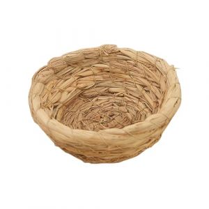Nid D'élevage D'oiseaux Tissé À La Main, Nid D'oiseau En Paille, Abri D'oiseau, Cabane, Accessoires De Cage À Oiseaux, Nid D'élevage De Perruches, Nid De Colibri, Cabane D'élevage De Canaris, Nid De P (xiuqn, neuf)