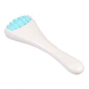 HONITANO Appareil de Massage pour Yeux Roller de Beauté Silicone avec Poignée Ergonomique pour Soin Peau Diminution des Rides et Importation de Crème Contour des Yeux (LUWELI, neuf)